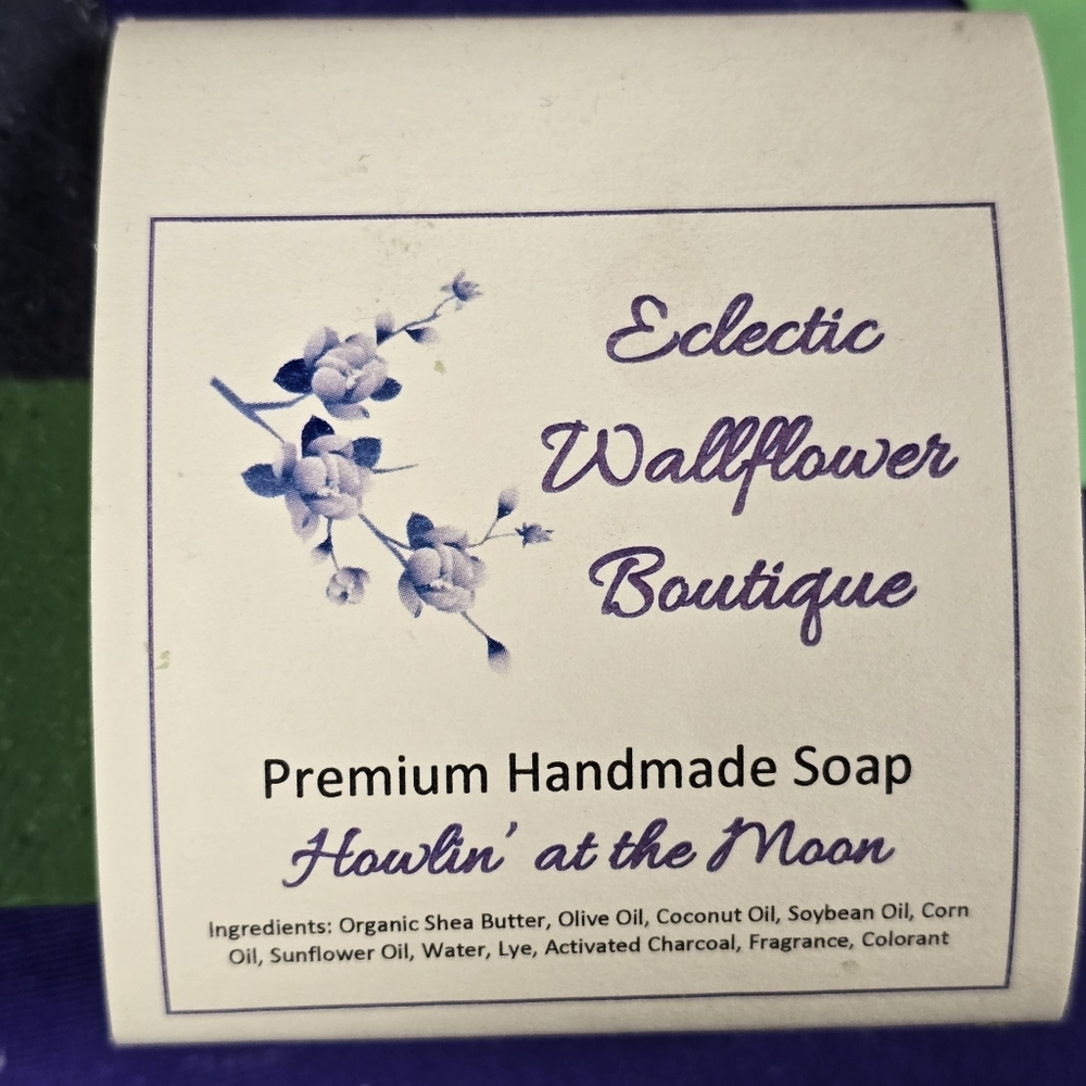 Howlin' at the moon handmade soap